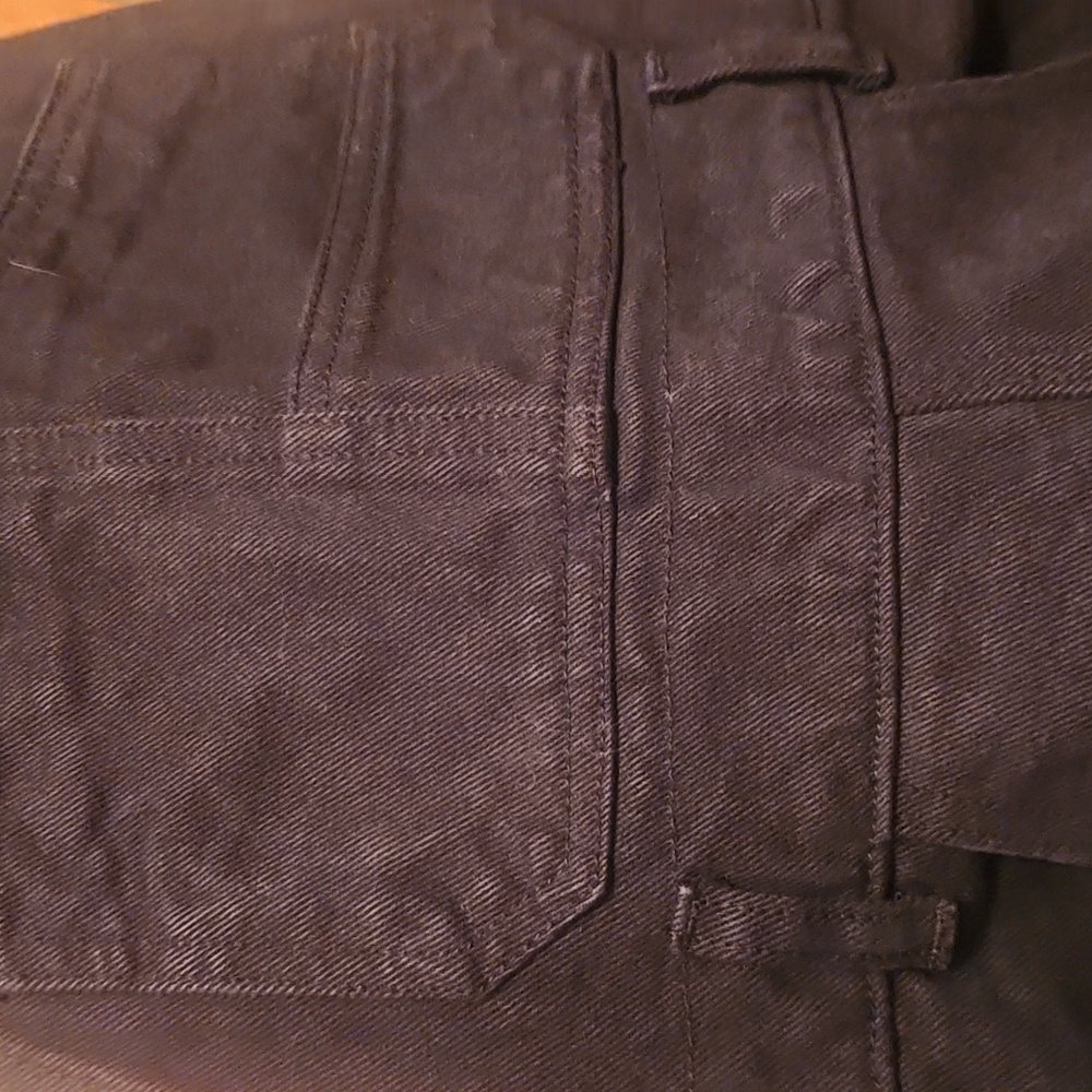 Brandy Melville Black John Galt Women's Jeans Overalls Size Small - Picture 4 of 11
